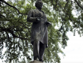 Controversial statue of Jefferson Davis at the University of Texas at Austin