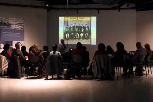 Professor Magaziner with U.S. and South African teachers at the National Apartheid Museum, Johannesburg
