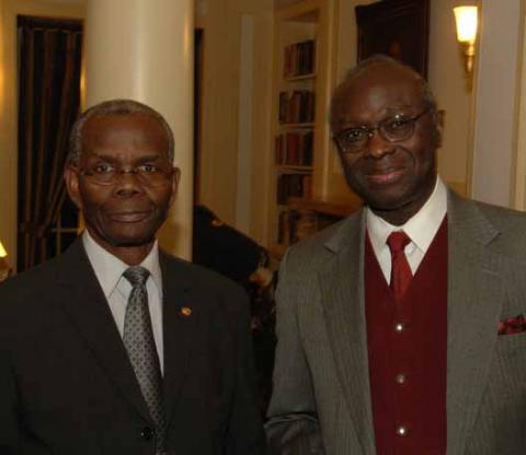 Sylvester Rowe and Lamin Sanneh