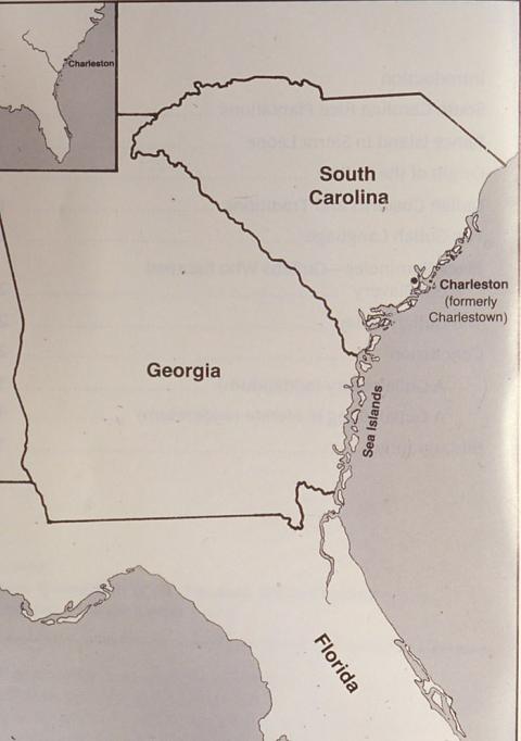 Gullah region of coastal South Carolina and Georgia