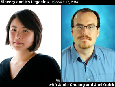 Slavery and Its Legacies Podcast Episode - Janie Chuang and Joel Quirk on the Impacts of Terminology in the Modern Anti-trafficking Movement